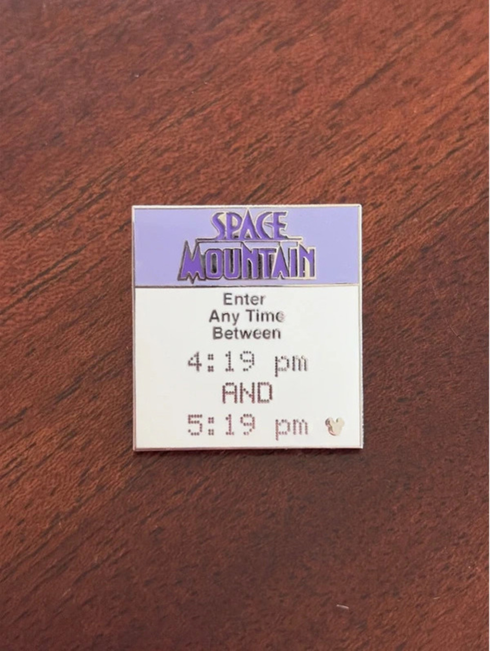 Space Mountain 2005 WDW FastPass Cast Lanyard set